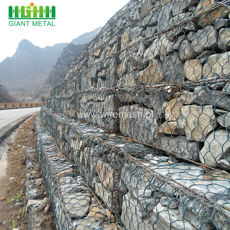 Woven Steel Gabion Basket and Gabion Box