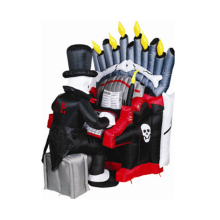 Inflatable ghost halloween Skeleton for yard