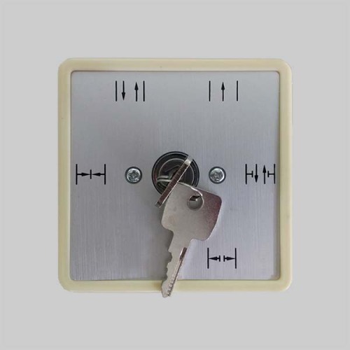 Electric key operated auto control automatic door switch