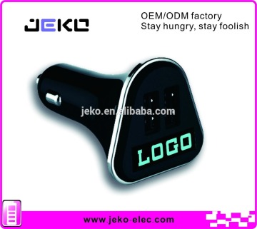2016 latest USB car charger good quality car charger with LCD digital display
