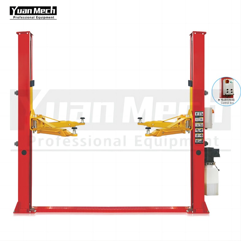 Two Post Design Hydraulic Car Tire Lift