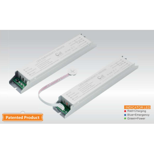 LED emergency backup power for tube