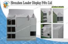 Retail Half Pallet Display With Hooks , Point Of Purchase D