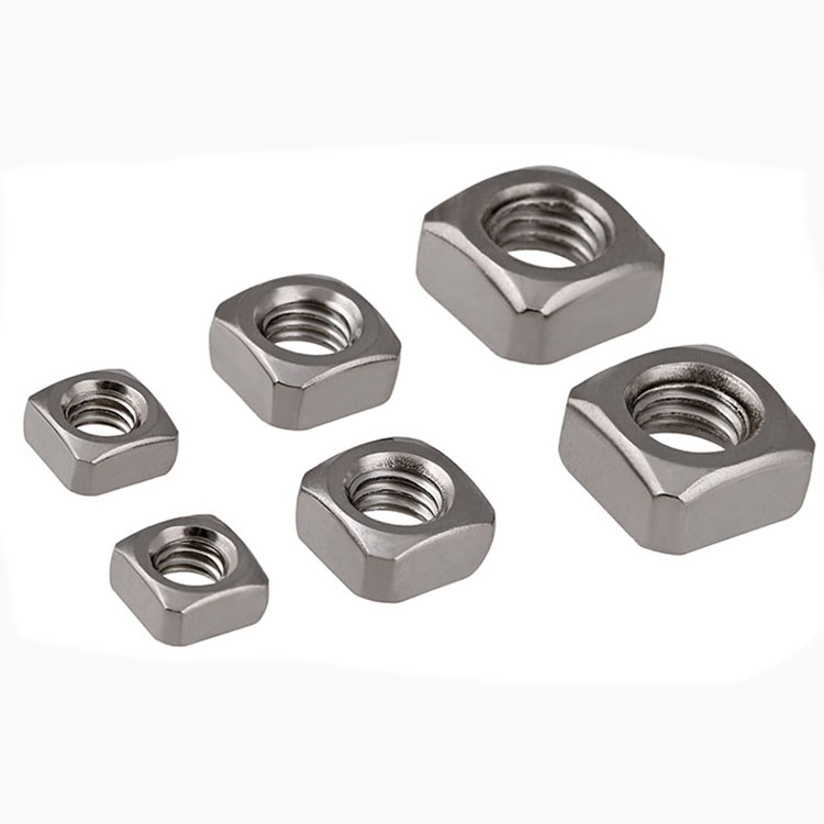 DIN557 Rozsdamentes acél négyszögletes anyák