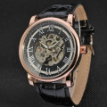 Leather belt wrist Automatic Mens Casual watches