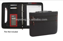 Briefcase Leather Conference Folder With Handle