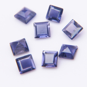 Natural High Quality Iolite Square Bulk Loose Stones