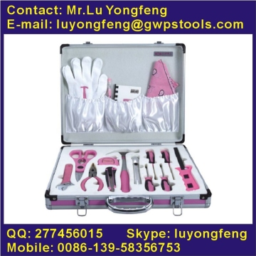 18pcs Pink Tool Kit for lady use