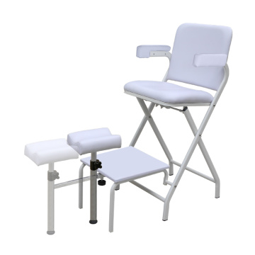 Foldable Pedicure Chair Assembly