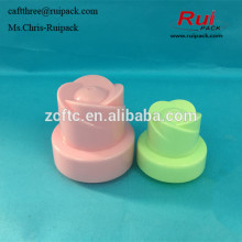 47mm and 60mm flower shaped liquid detergent covers / caps/ lids, cute PP washing liquid caps, laundry detergent caps