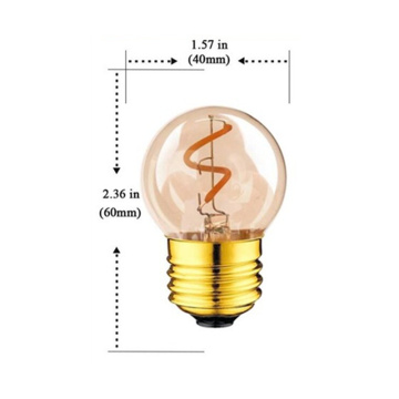 Bohlam Lampu Watt Rendah LEDER