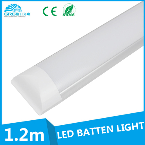 2017 Panel style 1200mm 3 years warranty led batten light/led flat tube/led linear light