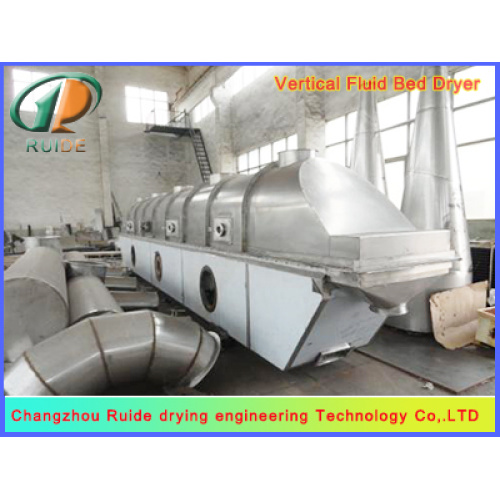 Vibrating fluidized bed dryers of boric acid