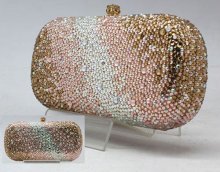 fashion crystal evening clutch bags