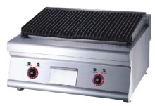 Electric lava rock chargrill