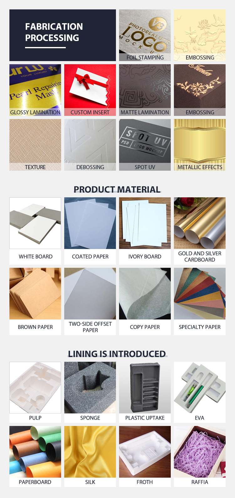 Hair extension box packaging Magnetic box Folding Gift Box for hair packaging