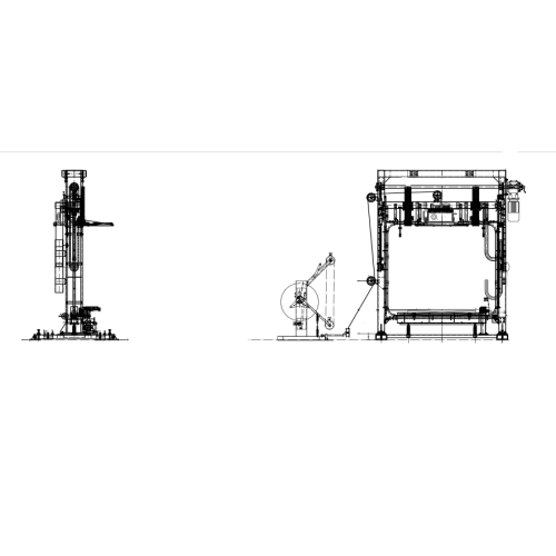 Full automatic reel strapping machine-GermanyTitan head