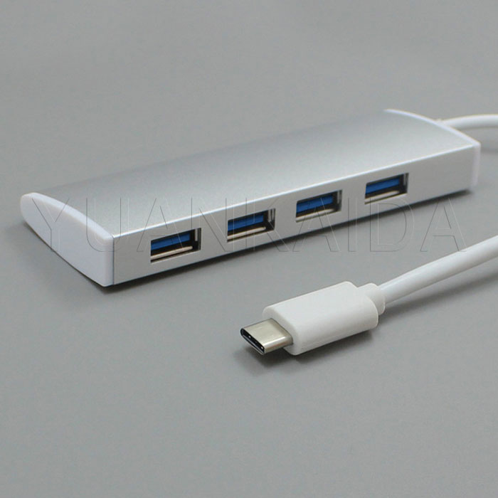 Usb C To 4 Port Usb 3 0 Hub