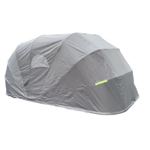 Japanese-Inspired Portable Carport Kits: Iron and Stainless Steel Equipment Garage Design