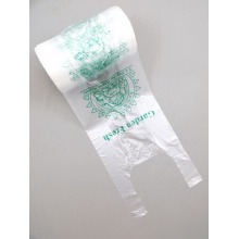 Plastic T Shirt Vest Vegetable PE Freezer Food Bag on Rolls