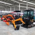 Frete grátis 1ton 2 tonelada Kubota Motor Digger