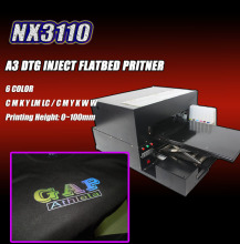 DTG A3 Flatbed Printer For Dark T-Shirt