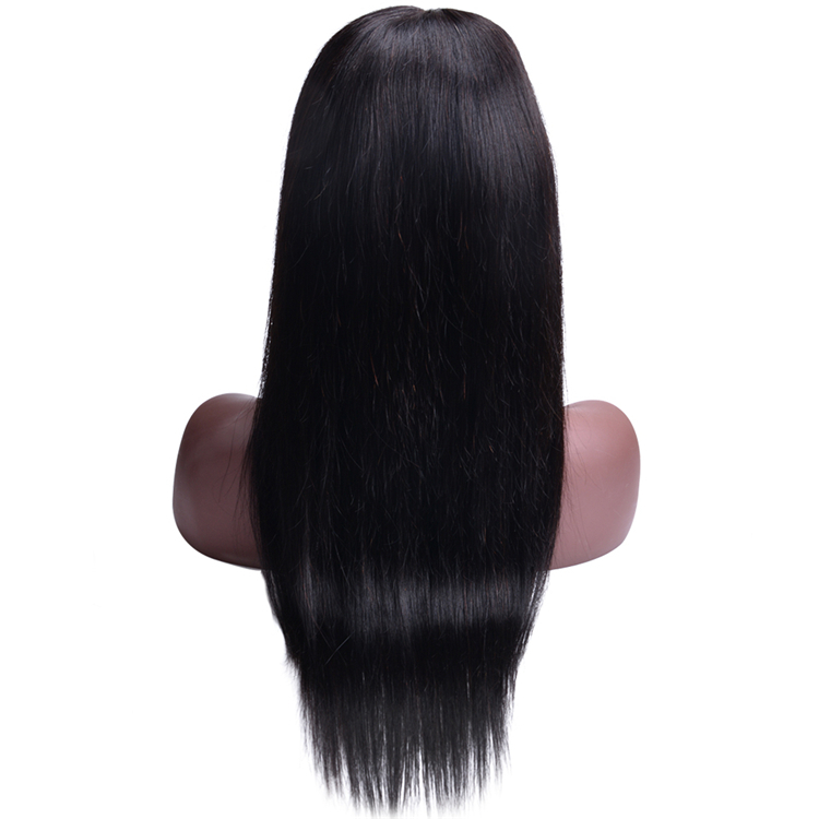 Cheap Price Raw Indian Hair Directly From India Natural Straight 4*4 Lace Closure Wigs Original Human Hair Wig For Black Women