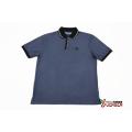 Herren Mercerize Solid Polo mit halber Paspelleiste