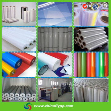 FLY decoration pvc film production line,Glossy inkjet pvc rigid film