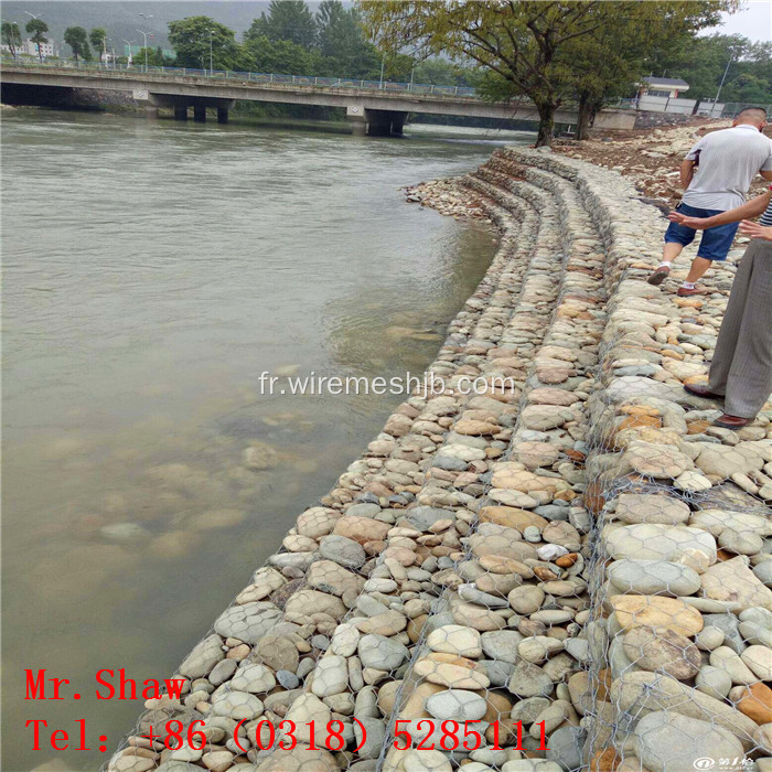 Boîte de gabions galvanisés à chaud