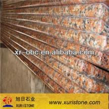 maple red granite stone red floor stairs steps