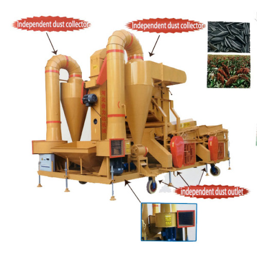 White Sesame Seed Cleaning Machine Agricultural Machine