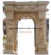 Carved Stone Doorway/ Marble Door Surrounds