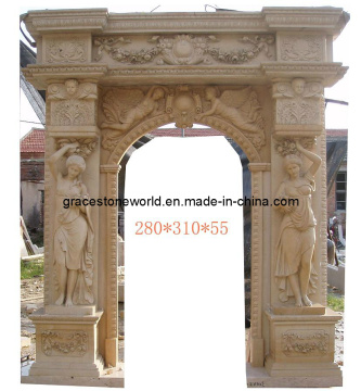 Carved Stone Doorway/ Marble Door Surrounds