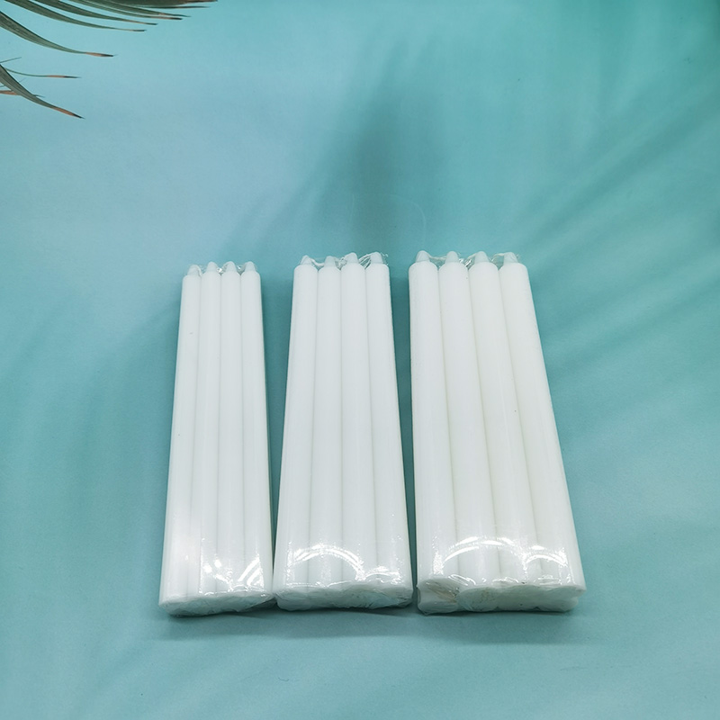 50 г белага вялікага свечкі доўгія слупы Белыя свечкі
