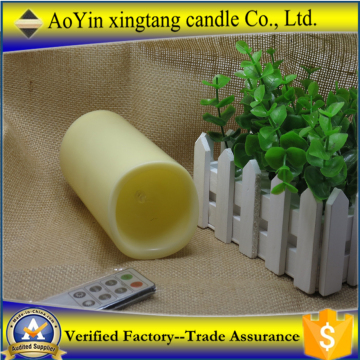 Moving flame led battery candle