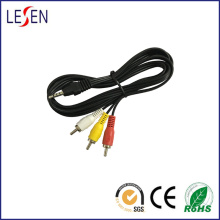 Audio Cable 3RCA Plug to 3.5mm Stereo Plug