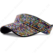 Custom Sun Visor Rhinestone Caps Hats