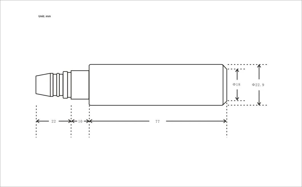 SS304 Submersible Hydrastatic Depth & Level Sensor for Tank, Well and Underground Water