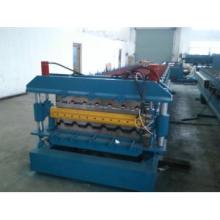 Hot sale double layer aluminum metal roof panel rollforming machines