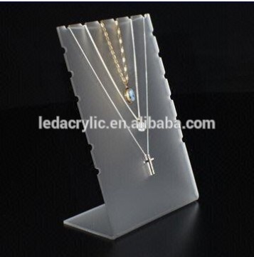 Acrylic necklace display