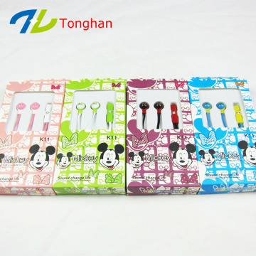 Beautiful stereo earphone for girls