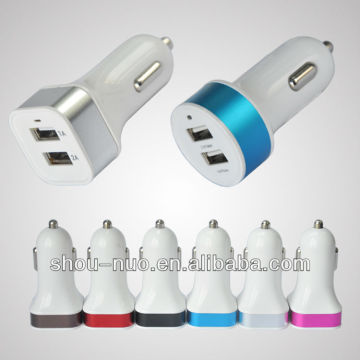 mobile phone in car charger for iphone4 cable