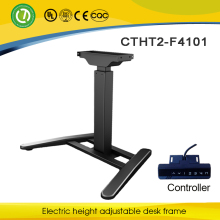 Make in China electric lifting columns alibaba ergonomic height adjustable computer desk frame