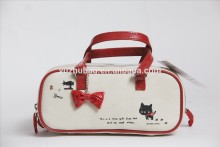 Double zipper canves tool bag