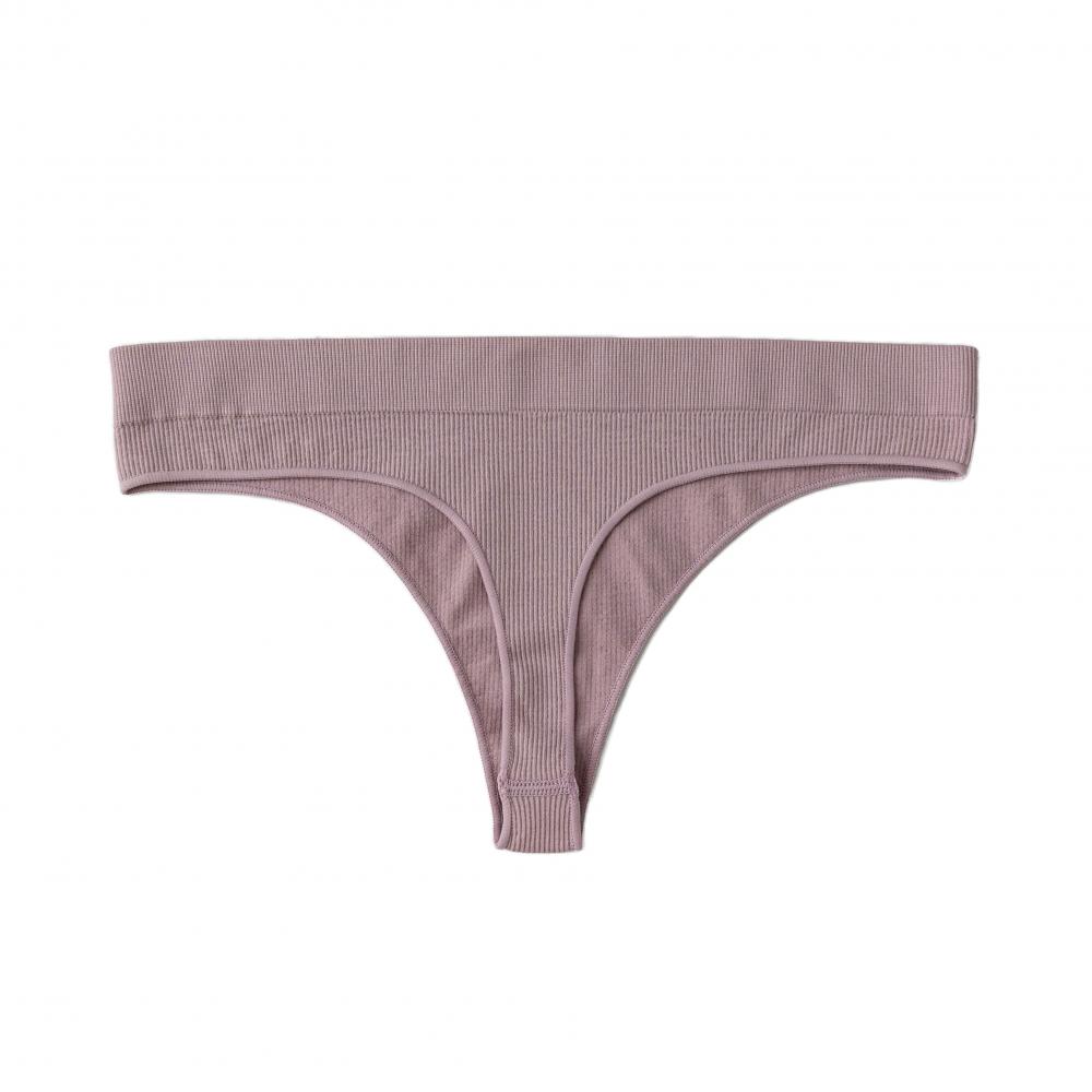 Pink Seamless Thongs for Women