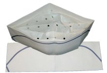 Disposable White Paper Chef Caps