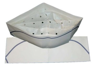 Disposable White Paper Chef Caps