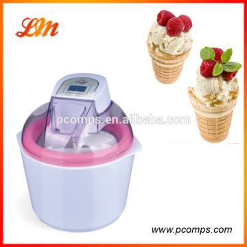 Kitchen Ice Cream Maker Double Insulation LCD Display With Timer