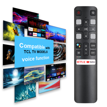 RC802V FNR1 Voice Command Smart Remote for TCL Android 4K Smart TV UHD